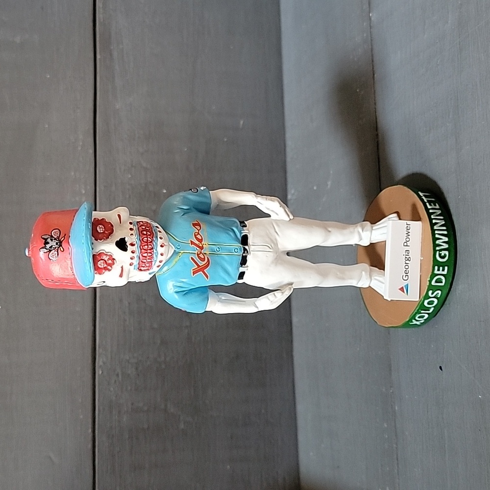 Xolos de Gwinett Sugar Skull Bobblehead